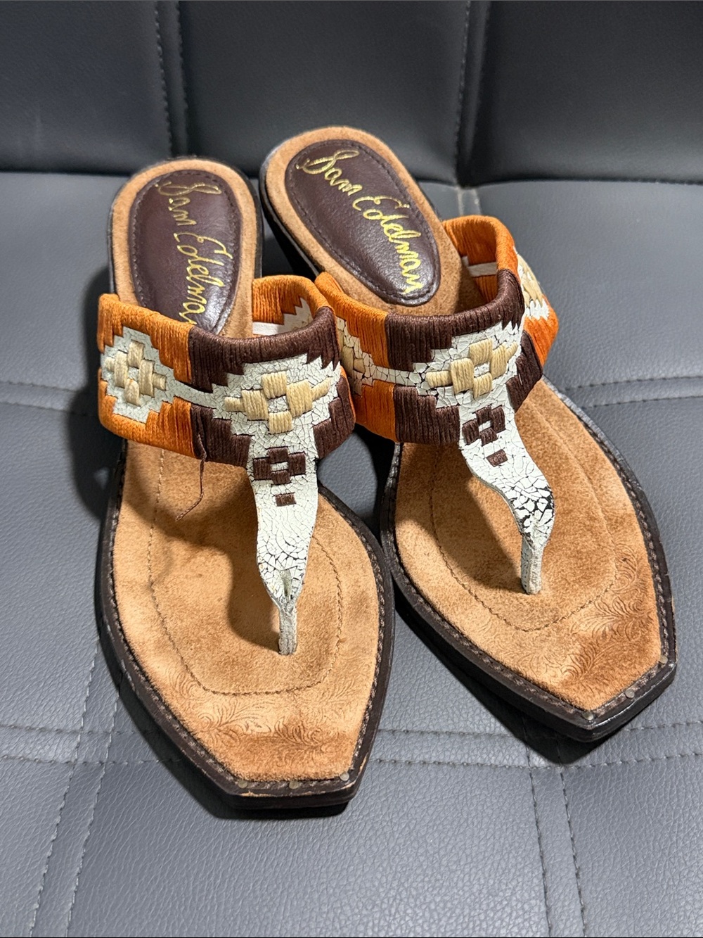 Sam Edelman Western Sandals Size 6